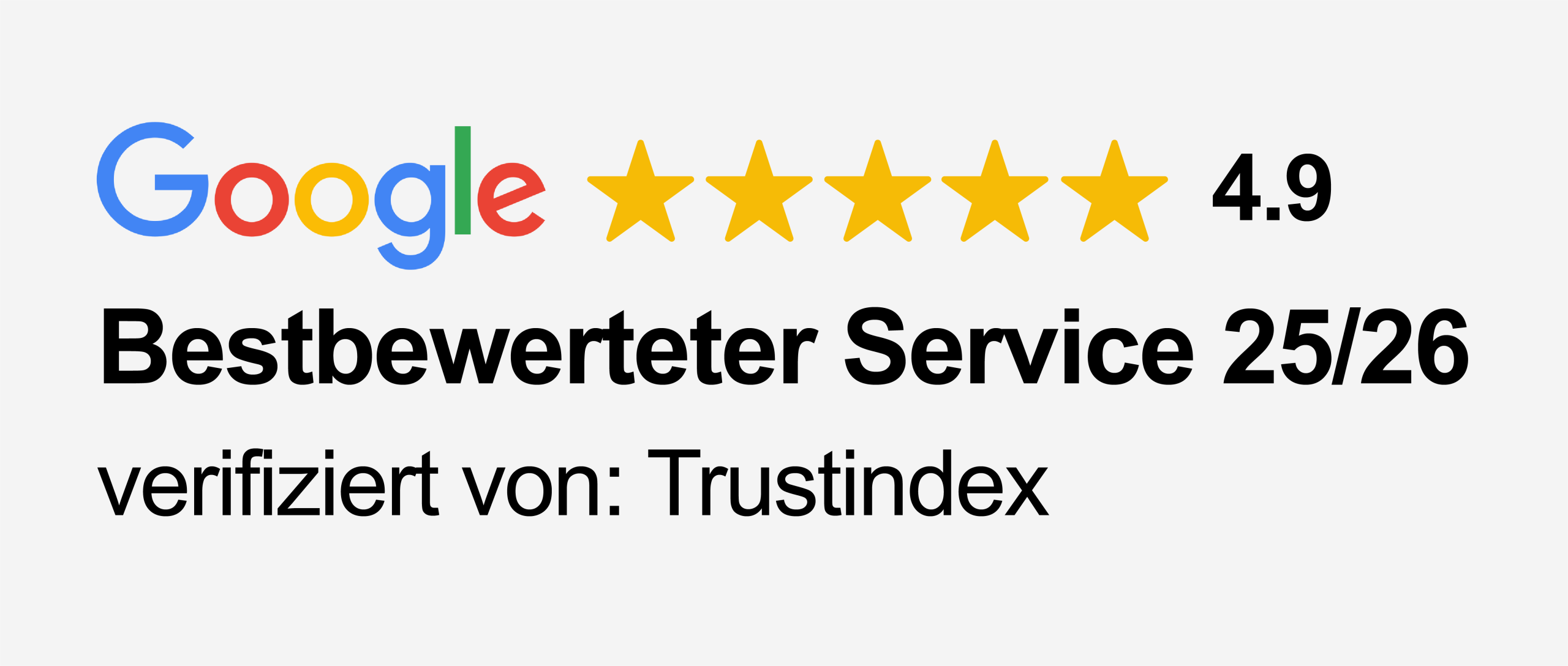 Google Kundenbewertungen von APB